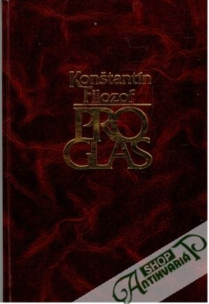 Proglas - Konštantín Filozof