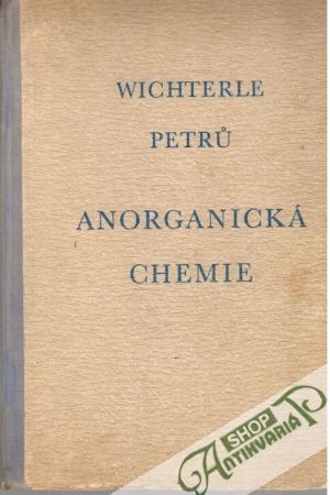 Anorganická chemie - Petru Wichterle