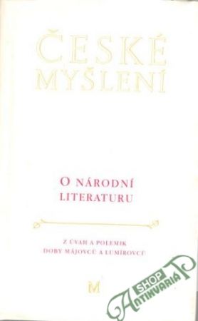 O národní literaturu - Jeřábek Dušan