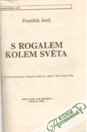S rogalem kolem světa - Jeniš František