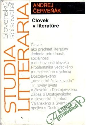 Človek v literatúre - Červeňák Andrej