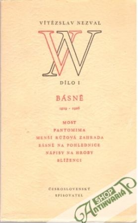Dílo I. - Básně 1919 - 1926 - Nezval Vítězslav