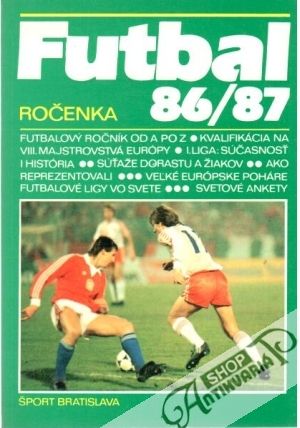 Futbal 86/87 - ročenka - Dávid Ľubomír a kolektív