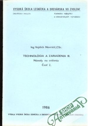 Technológia a zariadenia III. - Navrátil Vojtěch