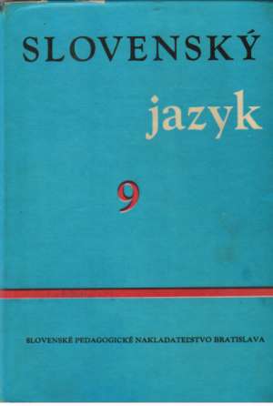 Slovenský jazyk 9. - Jóna E. a kol.