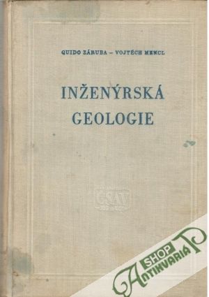 Inženýrská geologie - Záruba Quido, Mencl Vojtěch