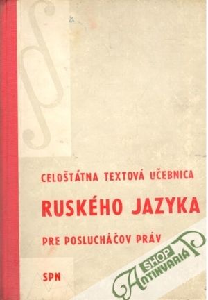 Ruský jazyk pre poslucháčov práv - Kolektív aurotov