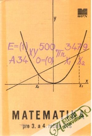 Matematika pre 3. a 4. ročník SEŠ - Nimrichter F. a kol.