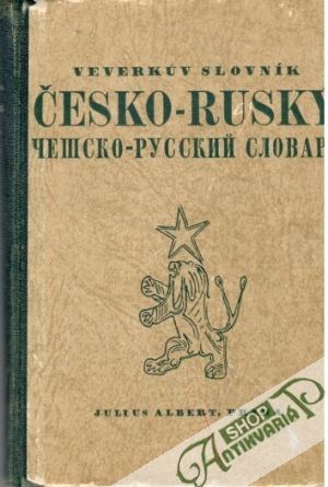 Kapesní slovník česko - ruský - Veverka Vilém