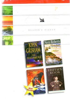 The testament, Homeport, Fire and ice, Edith's book - Grisham J., Roberts N., Garrison P., Velmans E.