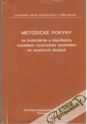 Metodické pokyny - Kolektív autorov