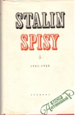 Spisy 5. - Stalin Josef V.