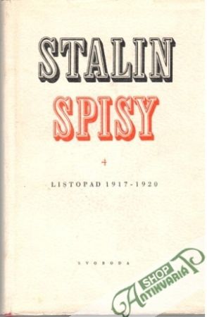 Spisy 4. - Stalin Josef V.