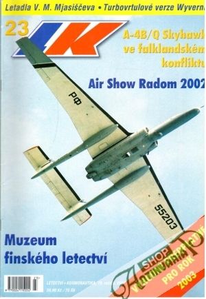 Letectví+kosmonautika 23/2002 - Kolektív autorov