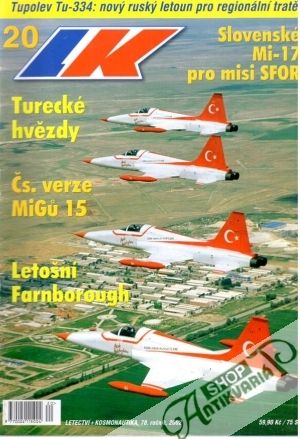 Letectví+kosmonautika 20/2002 - Kolektív autorov