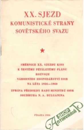 XX. sjezd komunistické strany sovětského svazu - Kolektív autorov