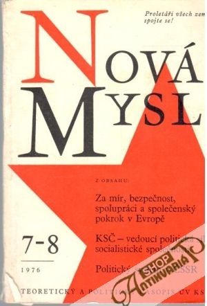 Nová mysl 7-8/1976 - Kolektív autorov