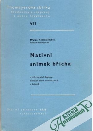 Nativní snímek břicha - Rubín Antonín