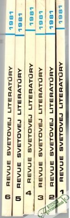 Revue Svetovej literatúry 1-6/1981 - Kolektív autorov