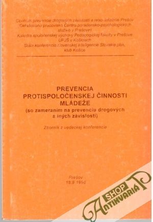 Prevencia protispoločenskej činnosti mládeže - Kolektív autorov