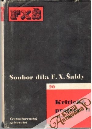 Kritické projevy 11 - 1919-1921 - Šalda F. X.