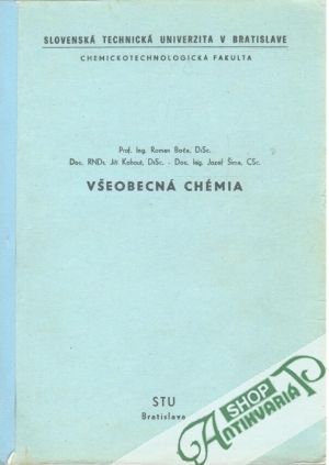 Všeobecná chémia - Boča Roman a kolektív