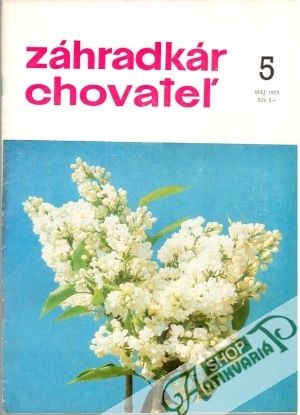 Záhradkár - Chovateľ 5/1975 - Kolektív autorov