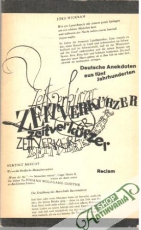 Zeitverkurzer  - Deutsche Anekdoten - Kolektív autorov