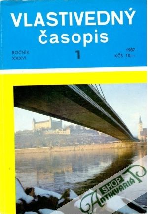 Vlastivedný časopis 1-4/1987 - Kolektív autorov