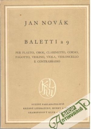 Baletti a 9 - Novák Jan