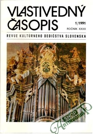 Vlastivedný časopis 1-3/1991 - Kolektív autorov