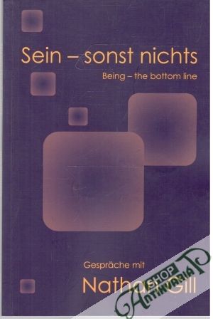 Sein - sonst nichts - Gill Nathan