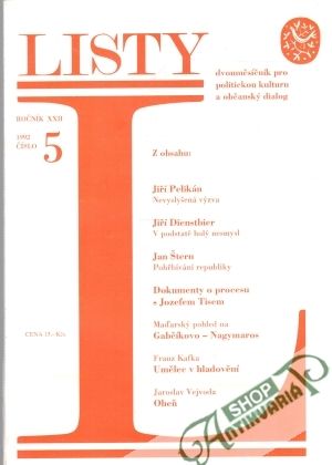 Listy 5/1992 - Kolektív autorov