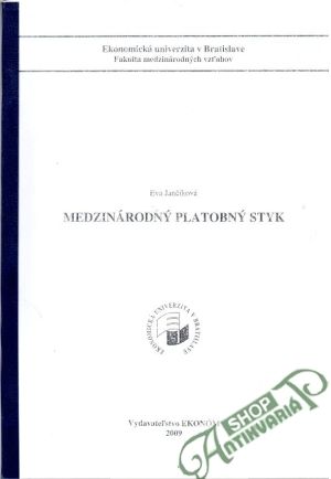 Medzinárodný platobný styk - Jančíková Eva