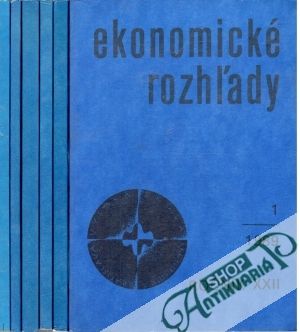 Ekonomické rozhľady 1-6/1989 - Kolektív autorov