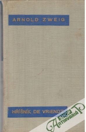 Hříšník de Vriendt - Zweig Arnold