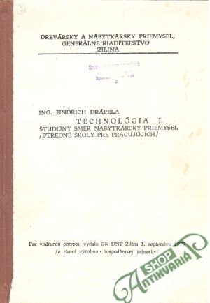 Technológia I. - Drápela Jindřich