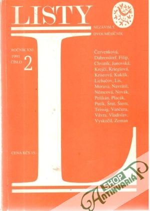Listy 2/1991 - Kolektív autorov