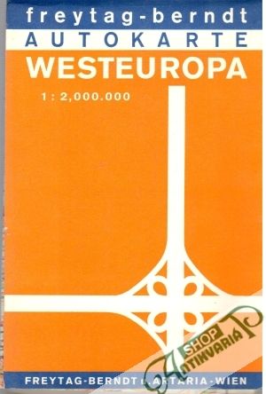 Autokarte Westeuropa - Kolektív autorov