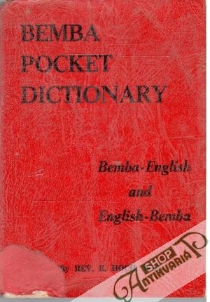 Bemba pocket Dictionary - Kolektív autorov