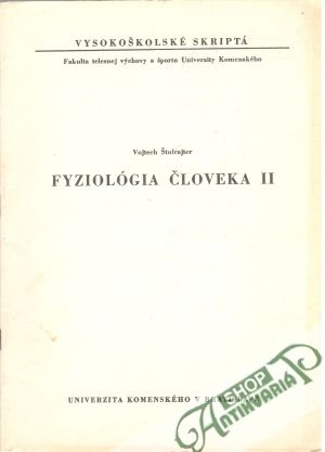 Fyziológia človeka II. - Štulrajter Vojtech