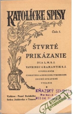 Katolícke spisy č. 5 - Gramantik Vavrinec