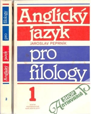 Anglický jazyk pro filology 1-2. - Peprník Jaroslav