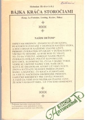Bájka kráča storočiami - Hrdovický Slobodan