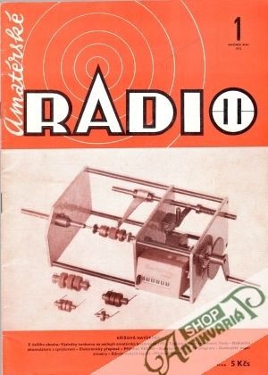 Amatérské radio 1/1972 - Kolektív autorov