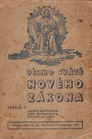 Písmo sväté nového zákona II. - Kolektív autorov