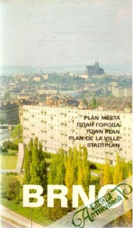 Brno - Plán města - Kolektív autorov
