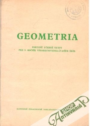 Geometria - Zedek M., Mencl J., Štalmašek J.