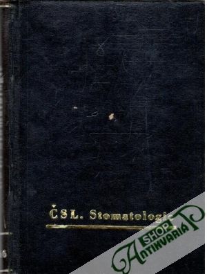 Československá stomatologie ročník 1965 - Kolektív autorov