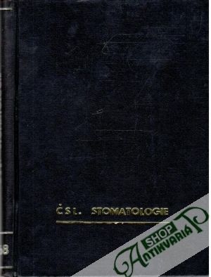 Československá stomatologie ročník 1968 - Kolektív autorov